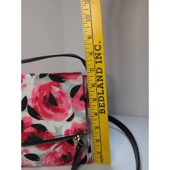 Kate Spade NY Floral Crossbody‎ Purse Maise Rose Shoulder Bag Small NWT - Picture 9 of 14